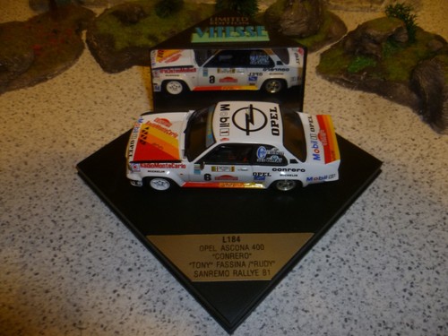 Modellauto opel ascona - modellauto,