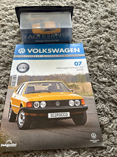 Deagostini scirocco gli - vw,