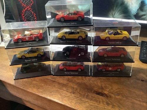 10x herpa ferrari - 1:43, gt