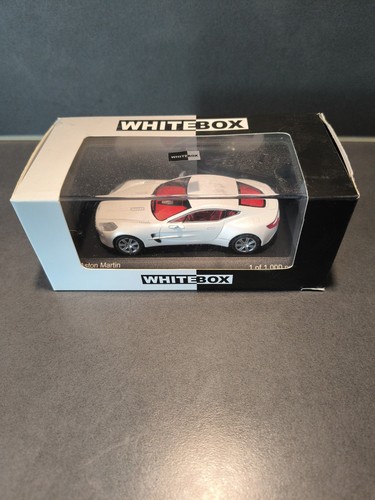White box aston martin one - white, one-77
